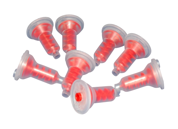 Dental Dynamic Red Mixing Tips 50/pk - MARK3 / 100-1414 - Dentamed USA