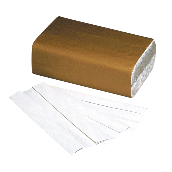 White C-Fold Towel 2400/cs -House Brand 101-500CFT