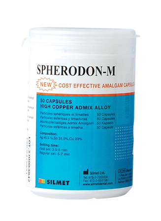 Spherodon-M Amalgam Alloy 50/pk - Silmet