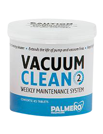 Dental Medical Vacuum Clean Tablets 45/Bt - Palmero 565-3547 - Dentamed USA