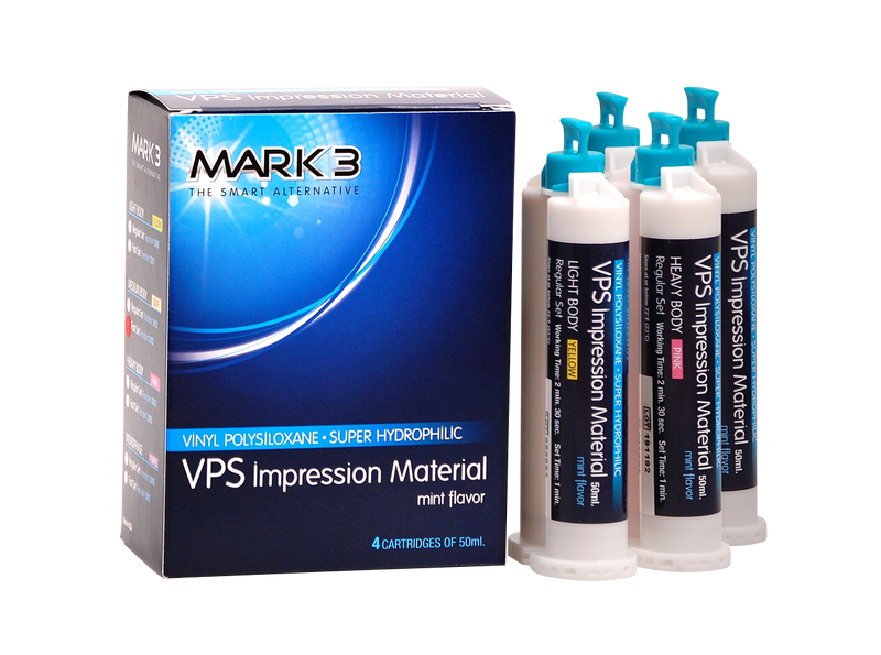 Dental VPS Impression Material Bulk 100/pk - MARK3 / 100-3010Bulk - Dentamed USA