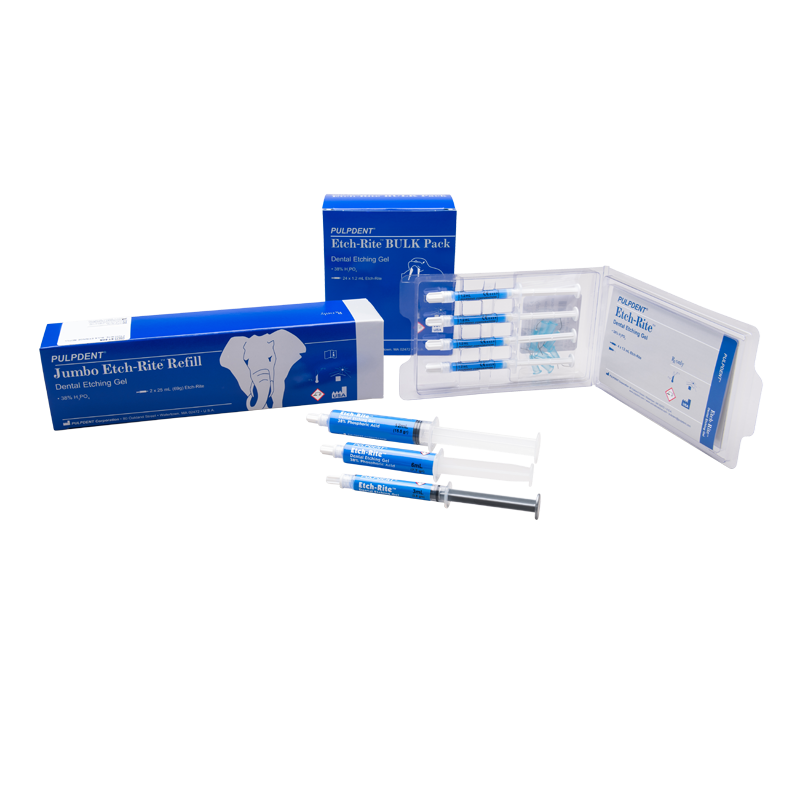 Dental Etch-Rite 38% Phosphoric Etching Gel – Pulpdent - Dentamed USA