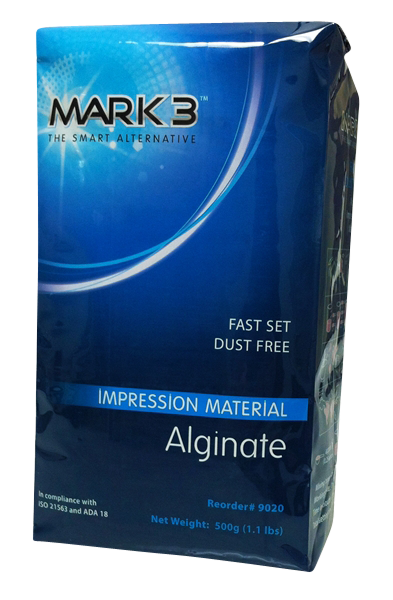 Dental Alginate Dustless Fast Set MARK3 / 100-9020 - Dentamed USA