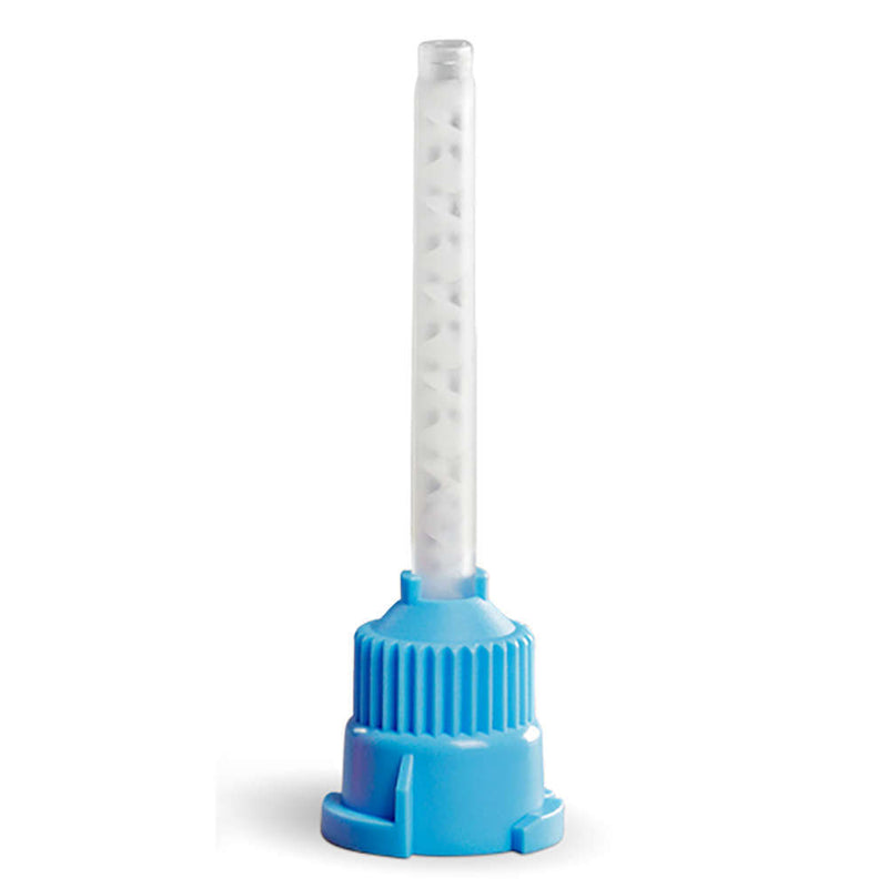 Dental HP Mixing Tips Blue Flat End For Core Build-Up 1:1 25/pk. - MARK3® 100-1429 - Dentamed USA