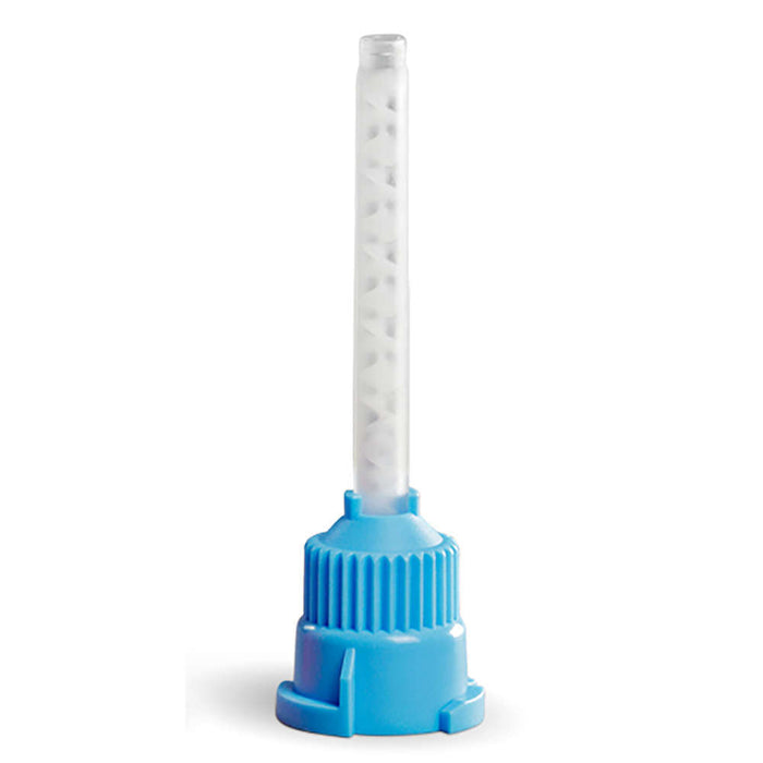 Dental HP Mixing Tips Blue Flat End For Core Build-Up 1:1 25/pk. - MARK3® 100-1429 - Dentamed USA