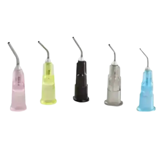 100-2300 PreBent Dispensing Tips Gray 22ga. 100/pk. - MARK3 - DENTAMED USA