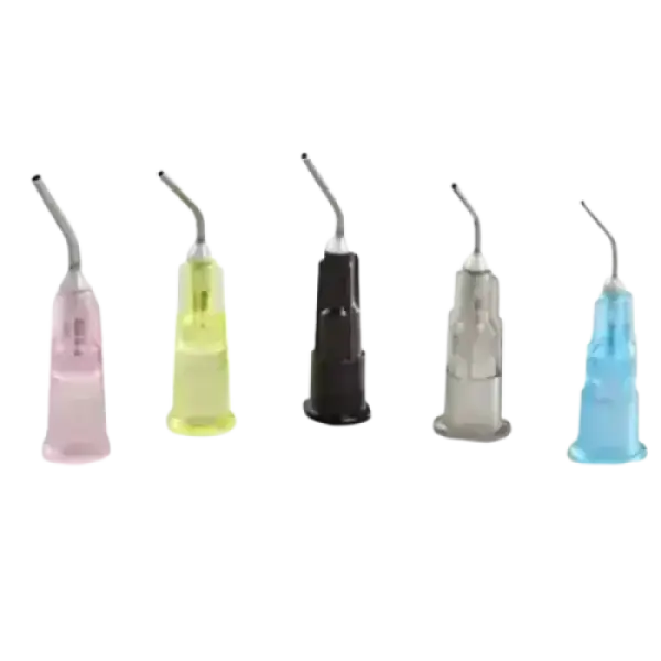 100-2300 PreBent Dispensing Tips Gray 22ga. 100/pk. - MARK3 - DENTAMED USA