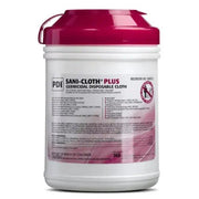 101-Q89072 Sani-Cloth Plus Wipes Large 6" x 6.75" 160/Cn - PDI - DENTAMED USA