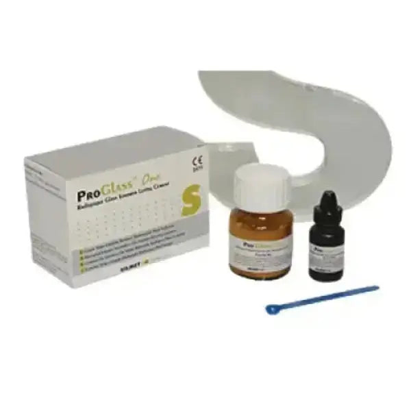 104-171001 ProGlass One Kit Powder & Liquid Glass Ionomer Luting Cement - Silmet ProGlass One Kit Powder