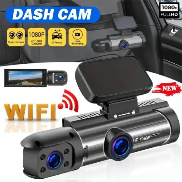 1080P Car Dvr WIFI Dash Cam for Cars Dual Camera for Vehicle Recorder Video Rear View Camera Black Box Car Accsesories