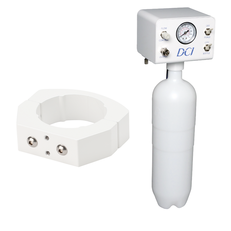 Dental Asepsis Self-Contained Deluxe QS Single Water System w/2 Liter Bottle & 2" Clamp - Dentamed USA