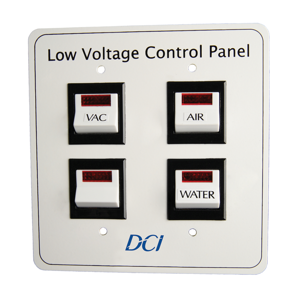 DCI Low Voltage Control Panel, Quad Switch 2901