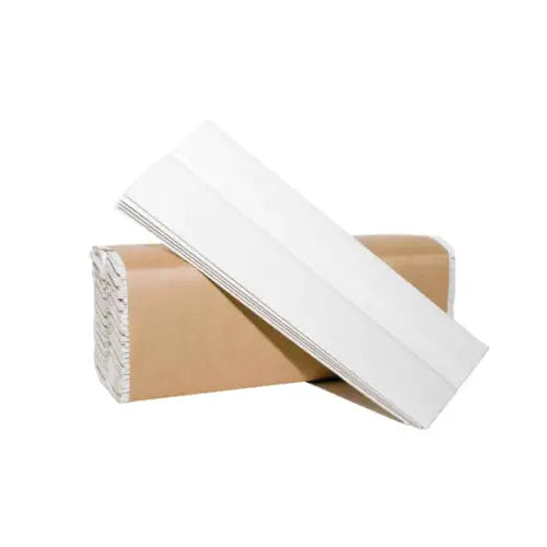 C-Fold Towels White Recycled 1-Ply 2400/cs. - MARK3®/100-1344 C-Fold Towels White c-fold-towels-white-recycled-1-ply-2400-cs-mark3-100-1344