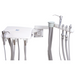 DCI Reliance Cabinet Mount Manual Control Unit for 2 HP 2 Wet w/Asst Pkg PN 4521L - Dentamed USA