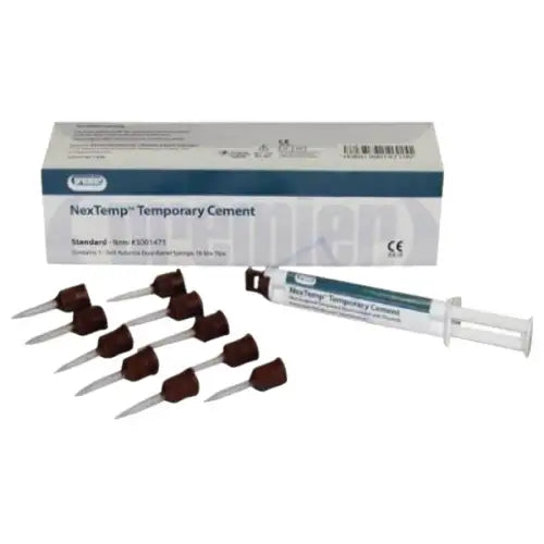 Premier NexTemp Standard Pack Opaque 5m. Automix Syringe & Tips - 580-3001471 Temporary NE Cement