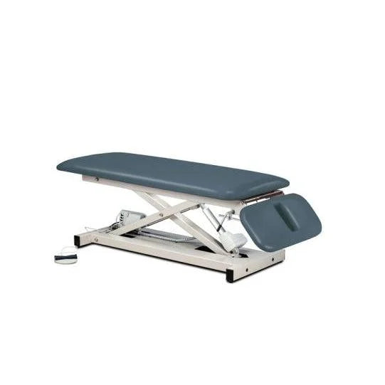 Clinton 82247 Power 400, Open Base Table with Drop Section with Casters - DENTAMED USA