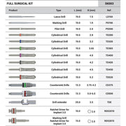 DSI Full Surgical Kit SK003 - DENTAMED USA