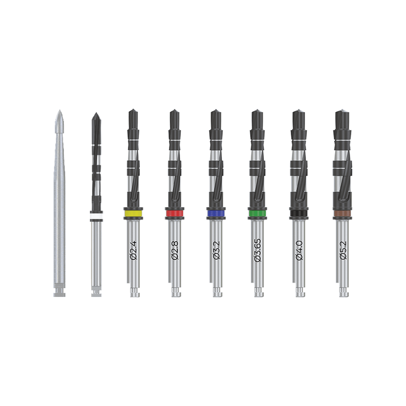 DSI SK001 New Stepped Drills Surgical Kit - DENTAMED USA