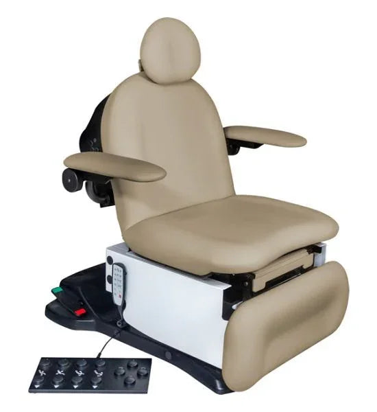 UMF Pro Glide 4010 Head Centric Procedure Chair with Wheel Base and Hand, Foot Controls
