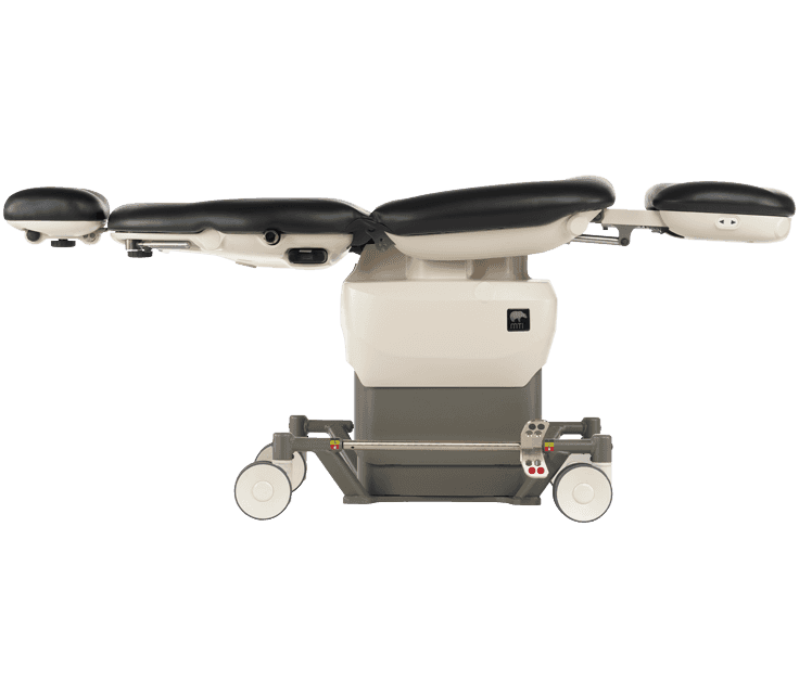 MTI 840 Battery-Powered Surgical Stretcher Bed with Rear Steer Mobile Base | 725 lb Capacity