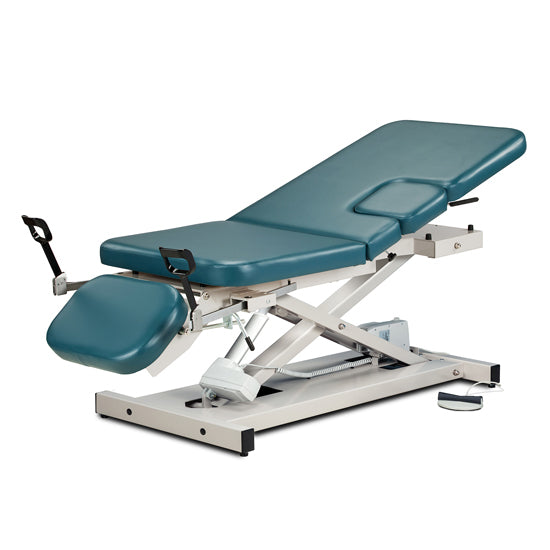 Clinton Power Imaging (ECHO) Table with Window Drop and Stirrups 85309 Medical Stretchers & Gurneys 