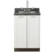Clinton Industries 24" Fashion Finish, Base Cabinet with 2 Doors 8624 - DENTAMED USA