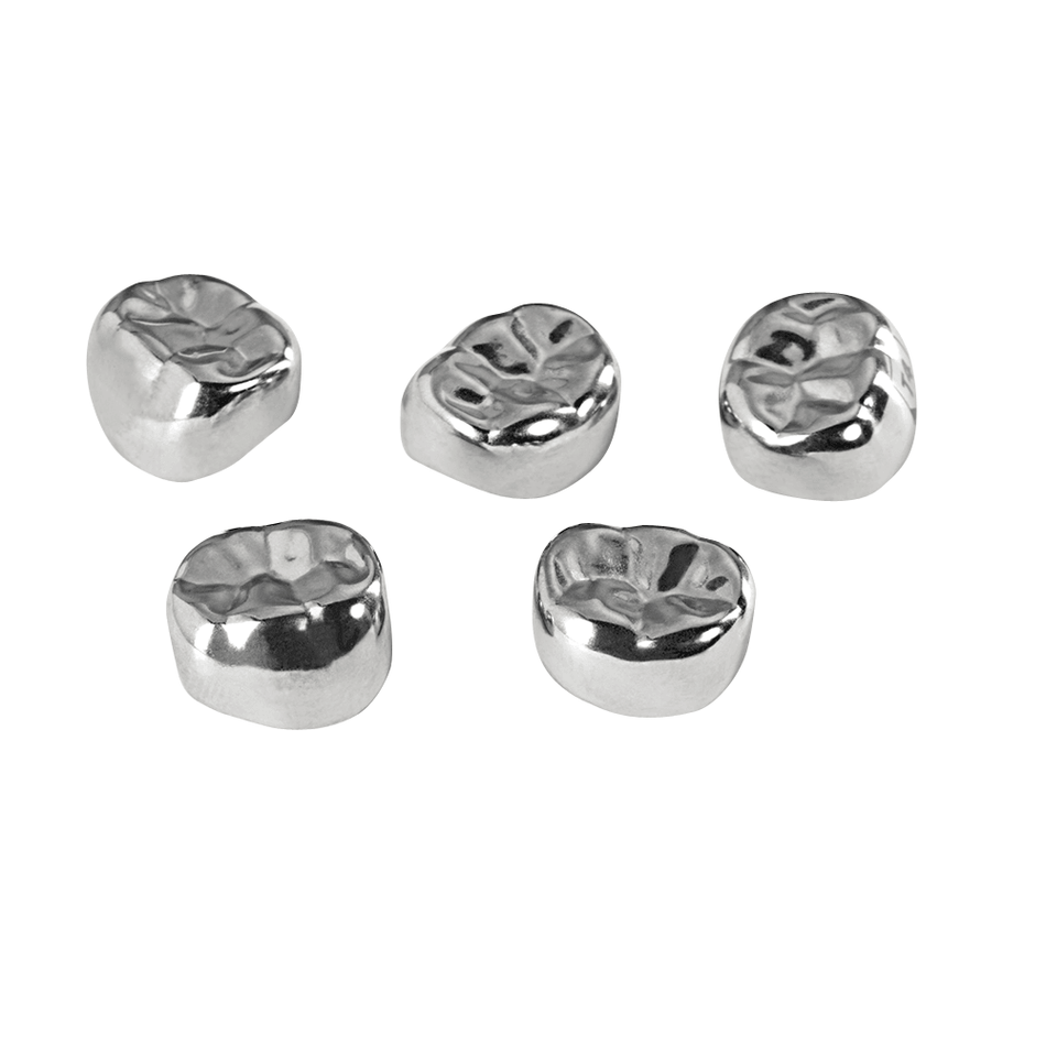 MARK3 Primary Molar Stainless Steel Pedo Crowns 5/pk - DENTAMED USA