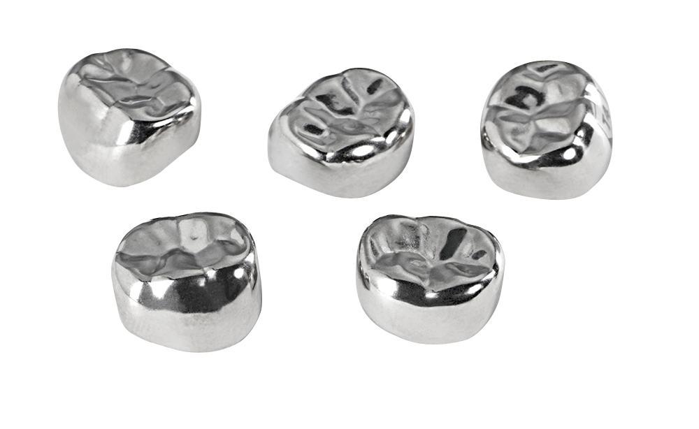 MARK3 Primary Molar Stainless Steel Pedo Crowns 5/pk - DENTAMED USA