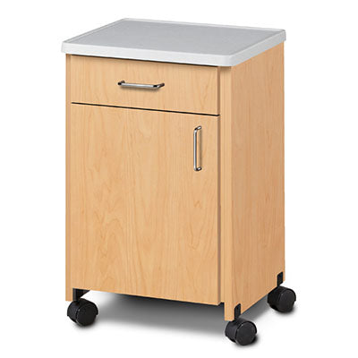 Clinton 8720-A Mobile, Molded Top Bedside Cabinet - DENTAMED USA