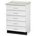 Clinton Fashion Finish Molded Top Treatment Cabinet with 5 Drawers  8805-AF - DENTAMED USA