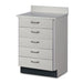 Clinton 8805 Treatment Cabinet with 5 Drawers - DENTAMED USA