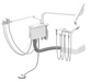 ADS Classic 100 Dental delivery system, compact unit with handpiece holders and control panel, designed for efficient dental procedures.