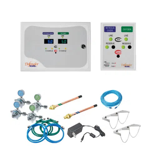 Belmed A 120 Defender Automatic Changeover Manifold system - DENTAMED USA