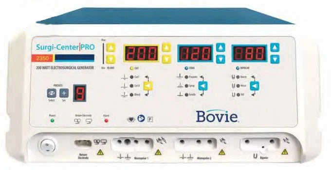 Bovie® Surgi-Center | PRO™ 200W Electrosurgical Generator | Aspen Surgical  A2350 - Dentamed USA