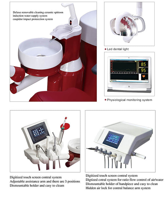 Dent 0168 Dental Chair Operatory Package