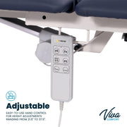 Viva Comfort Elite-Line Multi-Use Imaging Power Table with 3-Section Top & Drop Window 903-04 - DENTAMED USA