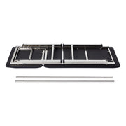 Viva Comfort Noble-Line Treatment Table with Shelf and Adjustable Back ADI996-02-BLK - DENTAMED USA