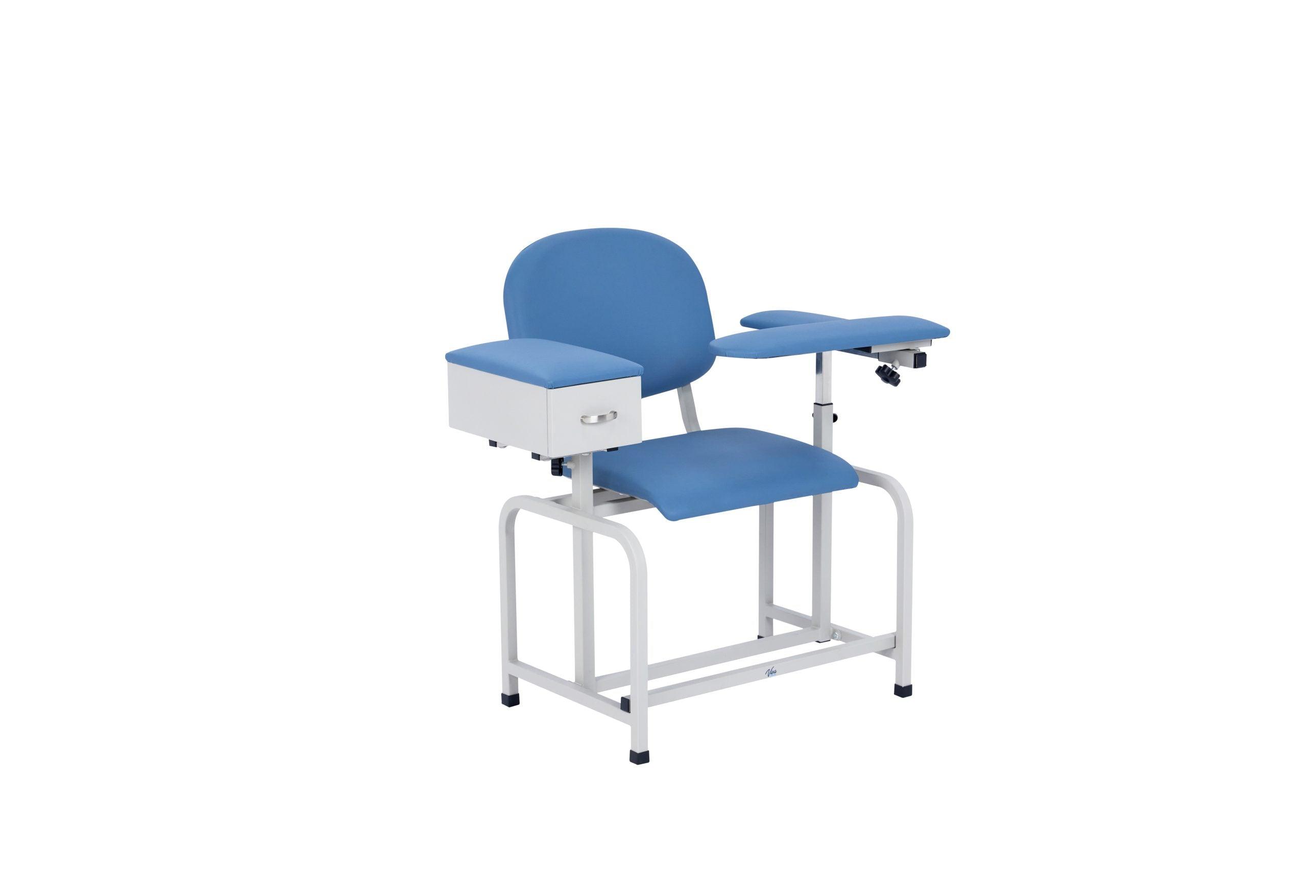 Viva Comford Padded Blood Drawing Chair with Drawer - DENTAMED USA