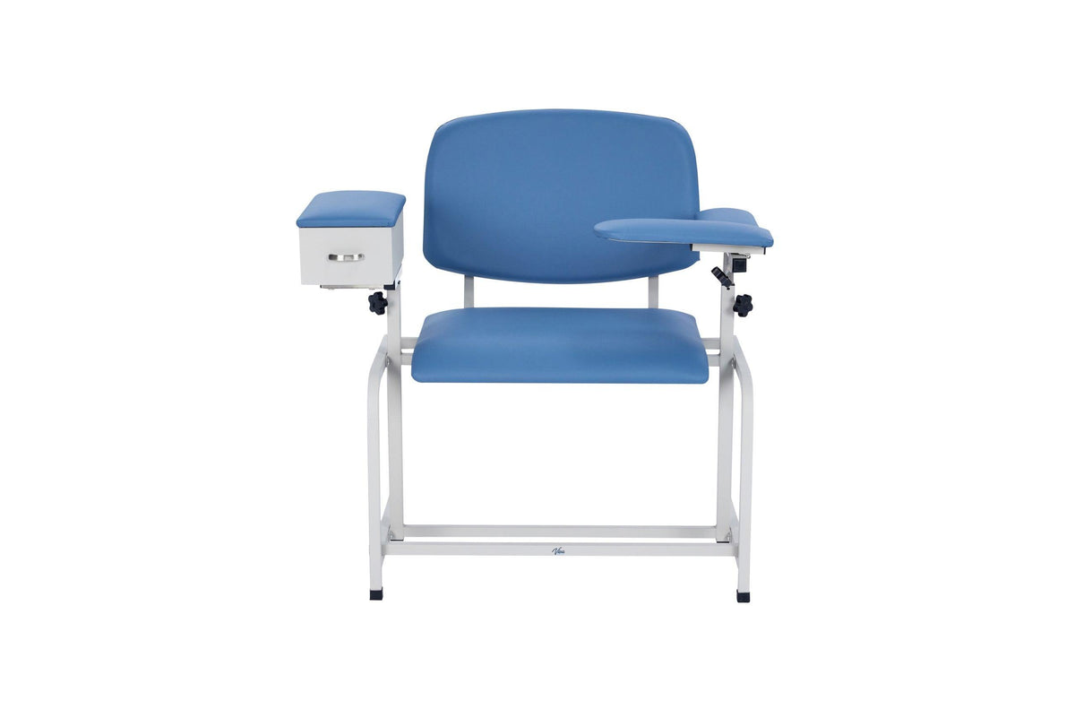 Viva Comford Padded Blood Drawing Chair with Drawer - DENTAMED USA