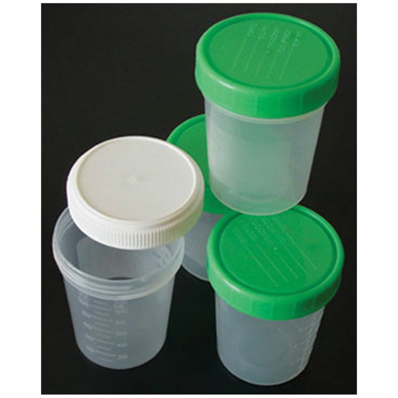 Specimen Cup with lid, 4 oz, 500/cs