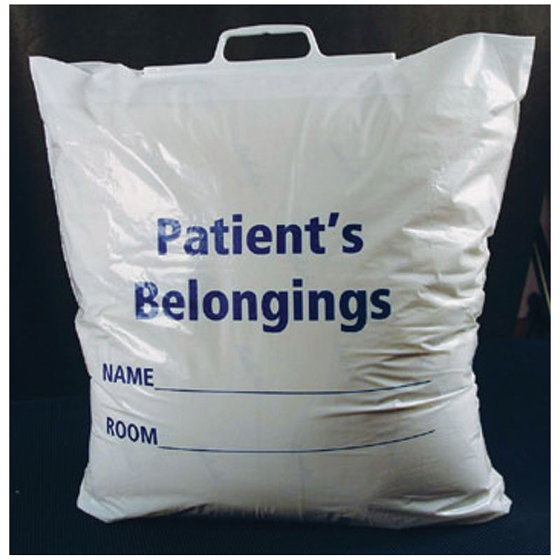 Patient Belonging Bag, Plastic Rigid Handle, 250/cs