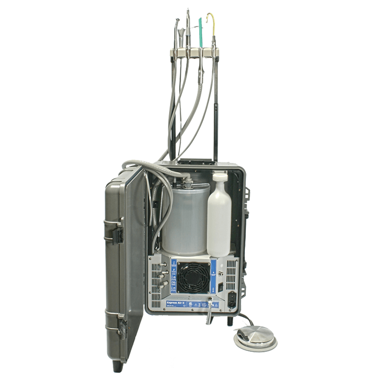 Used Aseptico Portable Dental Unit (2 HP) ADU-17A2 - DENTAMED USA