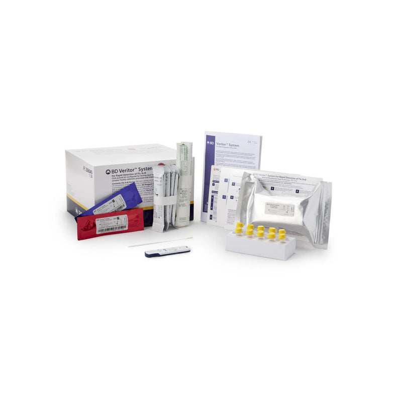 Influenza A+B POC Kit, CLIA Waived, 30 tests/kit, 1 kit/ea (12/cs, 12 cs/plt) (Continental US Only) (Drop Ship Requires Pre-Approval)