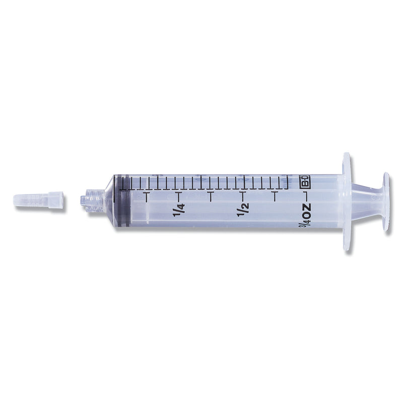 Syringe Only, 20mL, Luer-Lok Tip, 48/bx, 4 bx/cs (40 cs/plt) (Continental US Only) (Drop Ship Requires Pre-Approval) (Item on Manufacturer Backorder - Inventory Limited when Available)