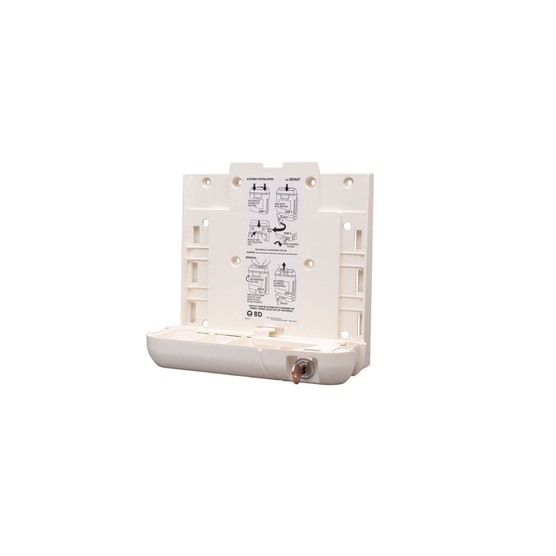 Locking Wall Bracket For 5.4 Qt Collector, 10/cs (Screws Not Included) (Continental US Only) (Drop Ship Requires Pre-Approval)