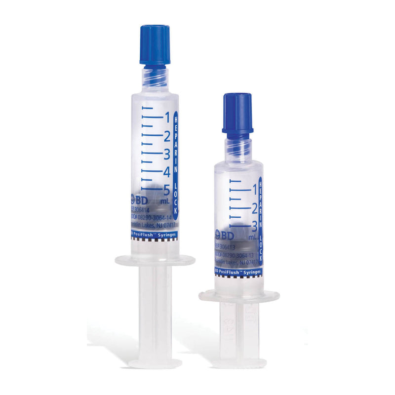 Heparin Lock Flush Syringe, 10 Units/mL, 3mL Fill in 10mL Syringe, 30/bx, 16 bx/cs (Rx) (Temp Sensitive; Non-Returnable) (Continental US Only, Excluding IN & ND) (Drop Ship Requires Pre-Approval)