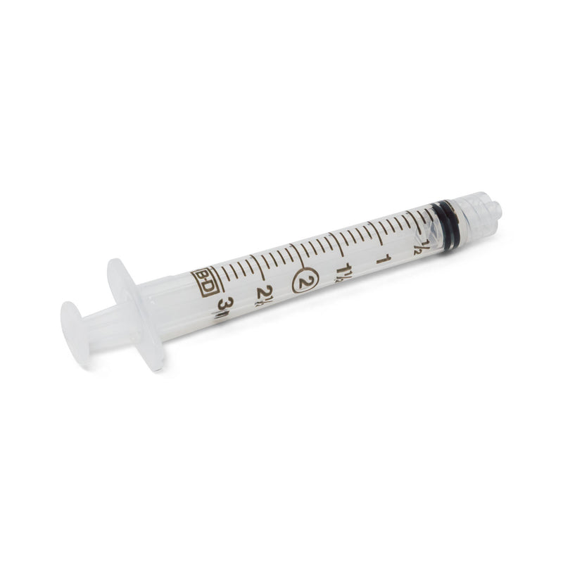 Syringe Only, 3mL, Luer-Lok Tip, Sterile, Individually Wrapped, 200/bx, 4bx/cs (40 cs/plt) (Continental US Only) (Drop Ship Requires Pre-Approval) (Item on Manufacturer Allocation - Inventory Limited when Available)