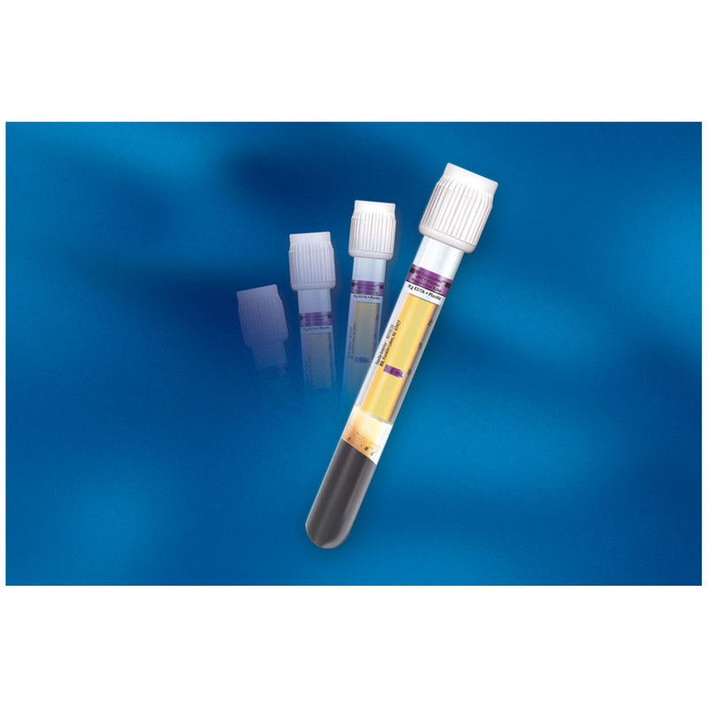 PPT EDTA Tube, 13mm x 100mm x 5.0mL, See Thru Label, 100/pk, 10 pk/cs (Temp Sensitive; Non-Returnable) (Continental US Only) (Drop Ship Requires Pre-Approval)