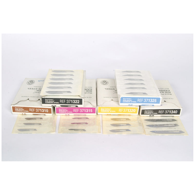 Rib-Back Carbon Steel Blade, Non-Sterile, Size 60, Autopsy (Fits #8 Handle only), 6/strip, 25 strips/cs (US Only) (Not Available For Sale into Canada)