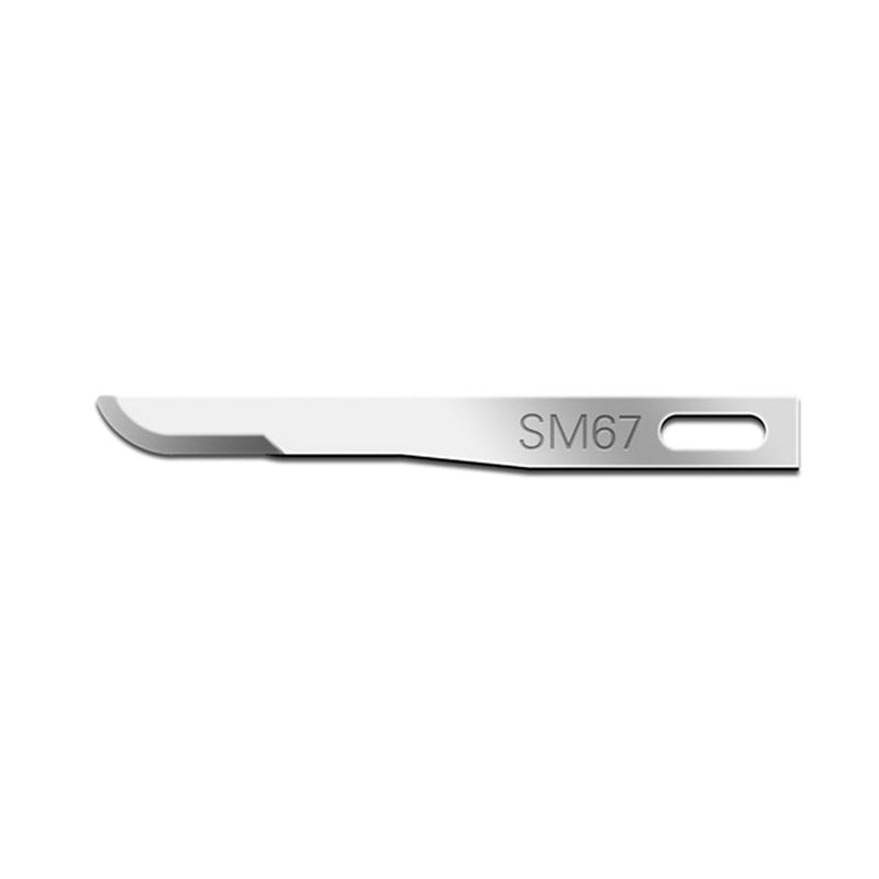 Mini Surgical Blade, Swann Morton, Size 67, Sterile, 25/bx (DROP SHIP ONLY)